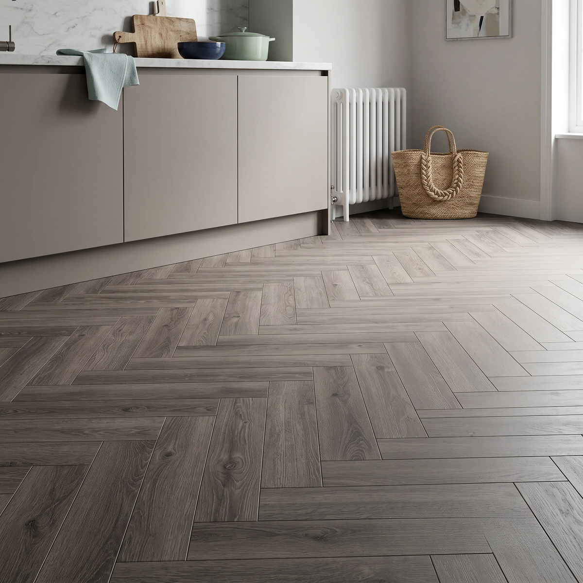 Fortis Floors™ Elementary Luxury LVT Wood Plank - Smoked Oak | 750mm x 150mm (2.02m² Pack)