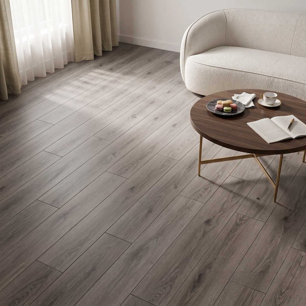 Fortis Floors™ Elementary Luxury LVT Wood Plank - Smoked Oak | 1227mm x 187mm (3.67m² Pack)