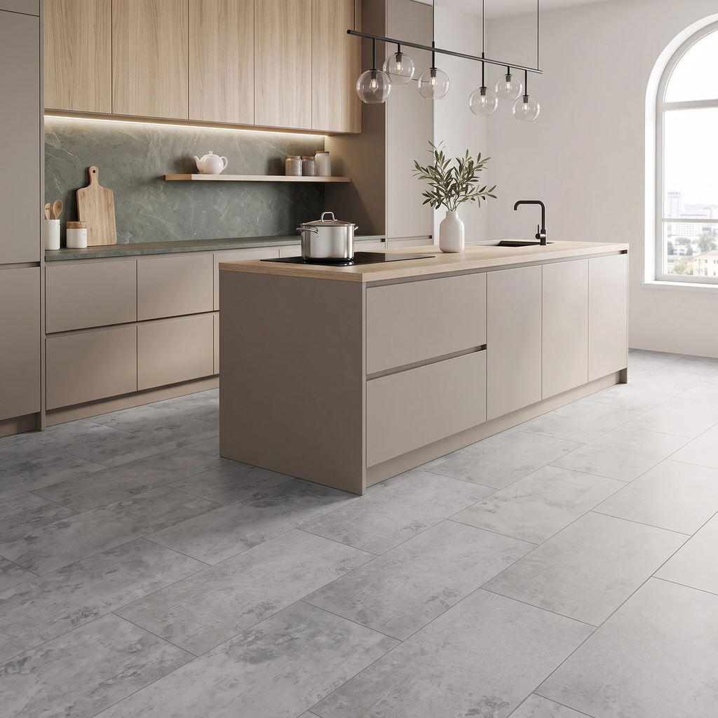 Fortis Floors™ Elementary Luxury LVT Stone Effect - Grigio Venetian | 609mm x 304mm (3.7m² Pack)