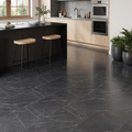 Fortis Floors™ Elementary Luxury LVT Stone Effect - Nero | 609mm x 304mm (3.7m² Pack)