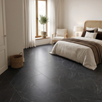 Fortis Floors™ Elementary Luxury LVT Stone Effect - Nero | 609mm x 304mm (3.7m² Pack)
