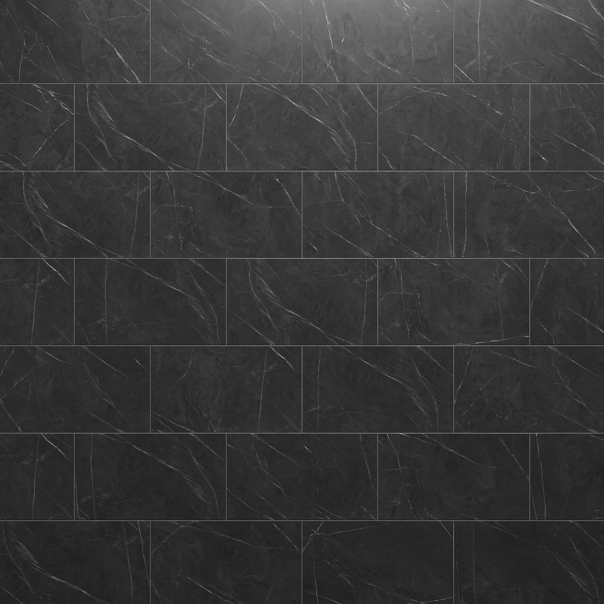 Fortis Floors™ Elementary Luxury LVT Stone Effect - Nero | 609mm x 304mm (3.7m² Pack)