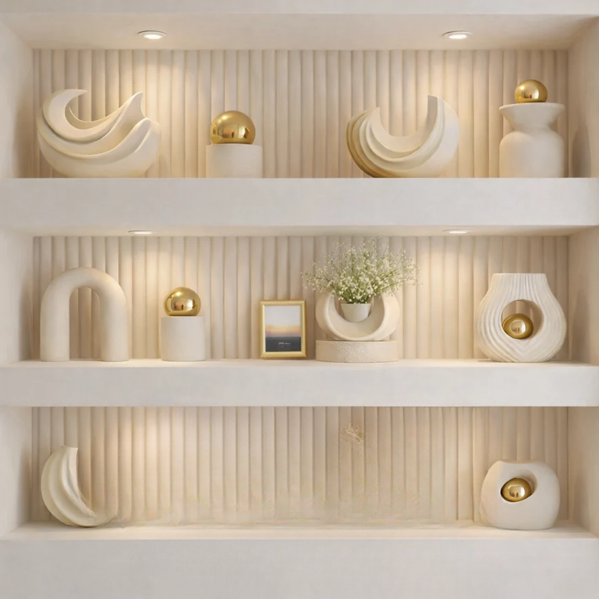 Fluted wooden Premium wall Panels 2400mm x 600mm