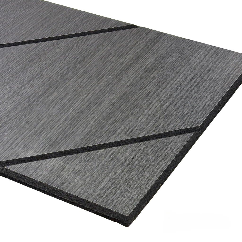 Panelux™ Lite Wedge Acoustic Wall Panels - 120x30cm (Set of 4) | Self Adhesive, 5 Colours