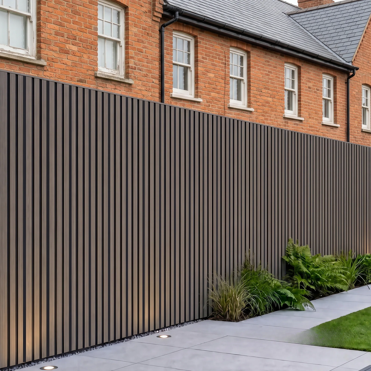 Kladd™ Exterior Wall Panel Composite Cladding Corner Trim - Black Oak | 180cm / 290cm (Set of 2)