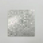 Mosaic Wall Tiles - Square Chrome 30cm x 30cm (Set of 10) | Self Adhesive