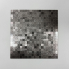 Mosaic Wall Tiles - Square Black 30cm x 30cm (Set of 10) | Self Adhesive