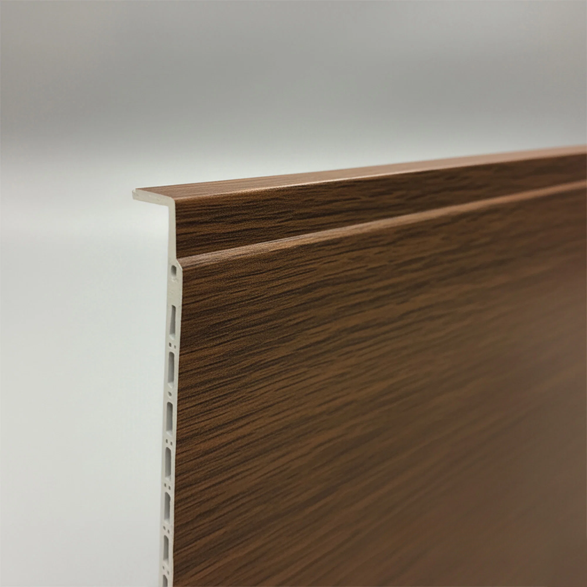WPC FLAT Decorative Wall Panels 236×40cm (SET of 5) - Walnut (Dark Oak)