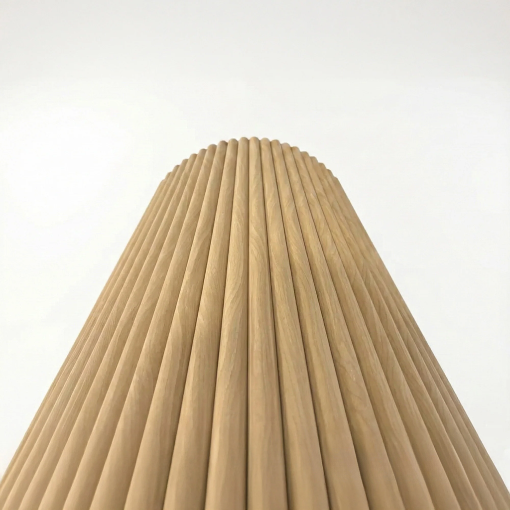 Flexii™ Flexible Walnut Fluted Wall Panel | Premium Wood Slats 240cm x 60cm (Set of 2)