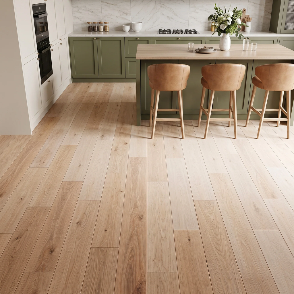 Fortis Floors™ Elementary Luxury LVT Wood Plank - Blond Oak | 1227mm x 187mm (3.67m² Pack)