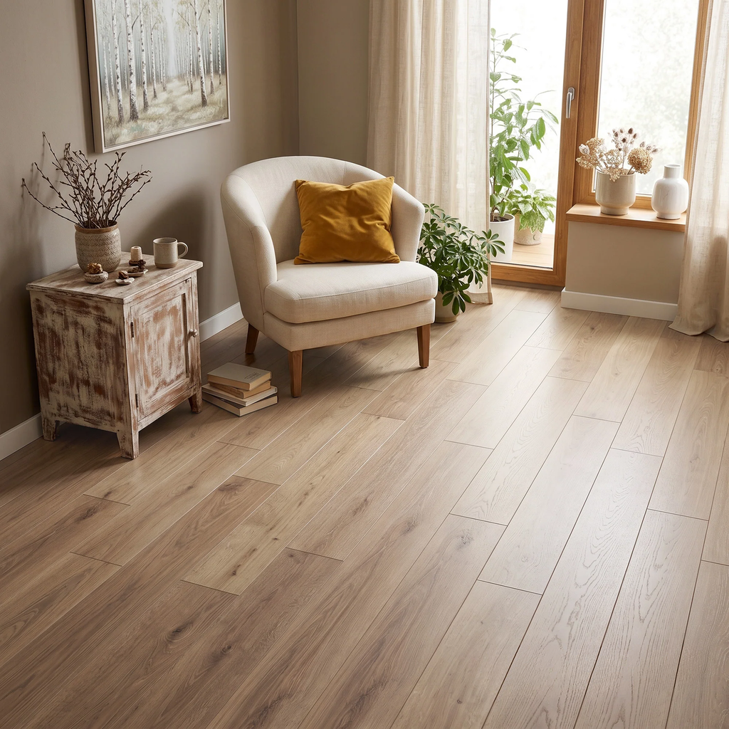 Fortis Floors™ Elementary Luxury LVT Wood Plank - Blond Oak | 1227mm x 187mm (3.67m² Pack)