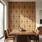 Panelux™ Lite Harlequin Acoustic Wall Panels - 120x30cm (Set of 4) | Self Adhesive, 5 Colours