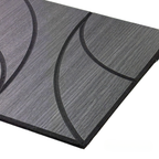 Panelux™ Lite Spiral Acoustic Wall Panels - 120x30cm (Set of 4) | Self Adhesive, 5 Colours