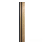 Panelux™ Pro Wide Random Rhythmic Slat Walnut Wall Panels - 240cm x 30cm (Set Of 2)