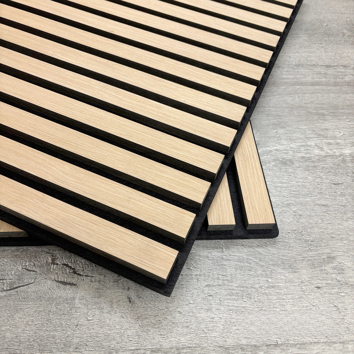Oak Acoustic Square Wall Panels 60cm x 60cm (Set of 4)