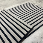 Grey Oak Acoustic Square Wall Panels 60cm x 60cm (Set of 4)