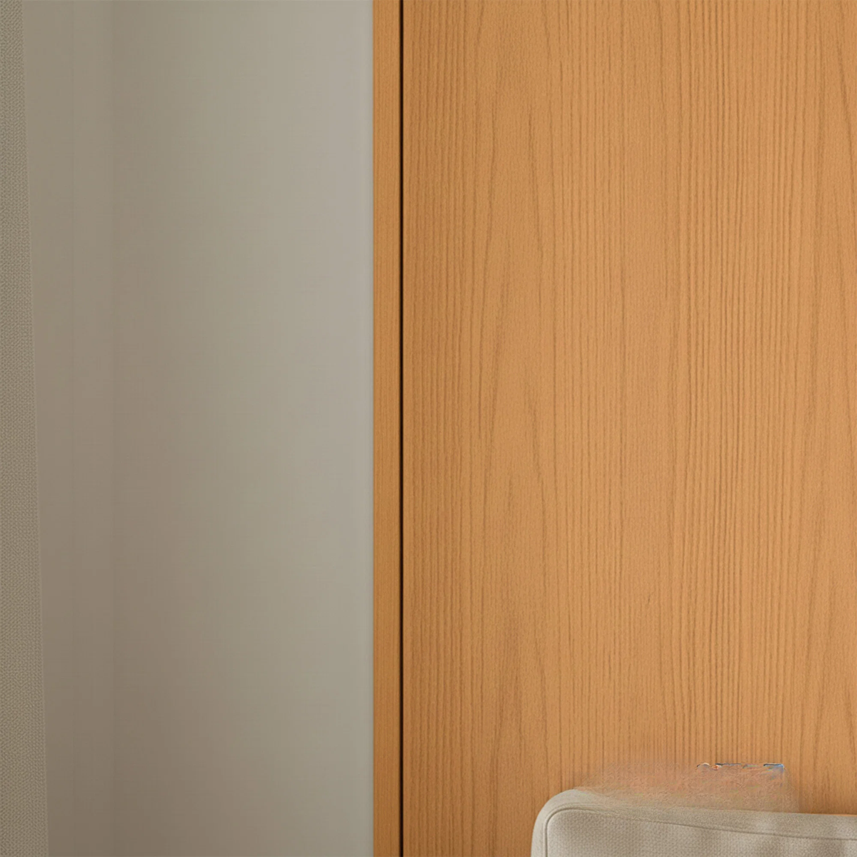 WPC FLAT Decorative Wall Panels 236×40cm (SET of 5) - Light Oak