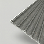 WPC Full Wall Set: 3D Wave & Flat Panels + 4 End Trims - Ash Grey