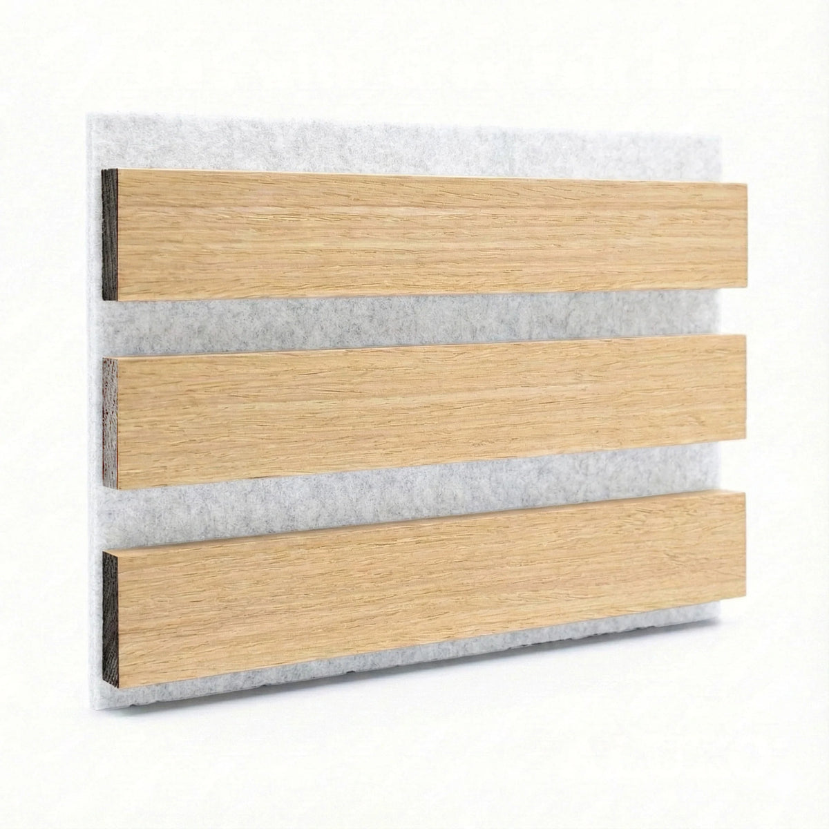 Panelux™ Pro Wide 3-Sided Wood Veneer Walnut Wall Panels - 240cm x 30cm (Set Of 2)